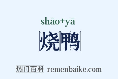 烧鸭是什么意思的图片